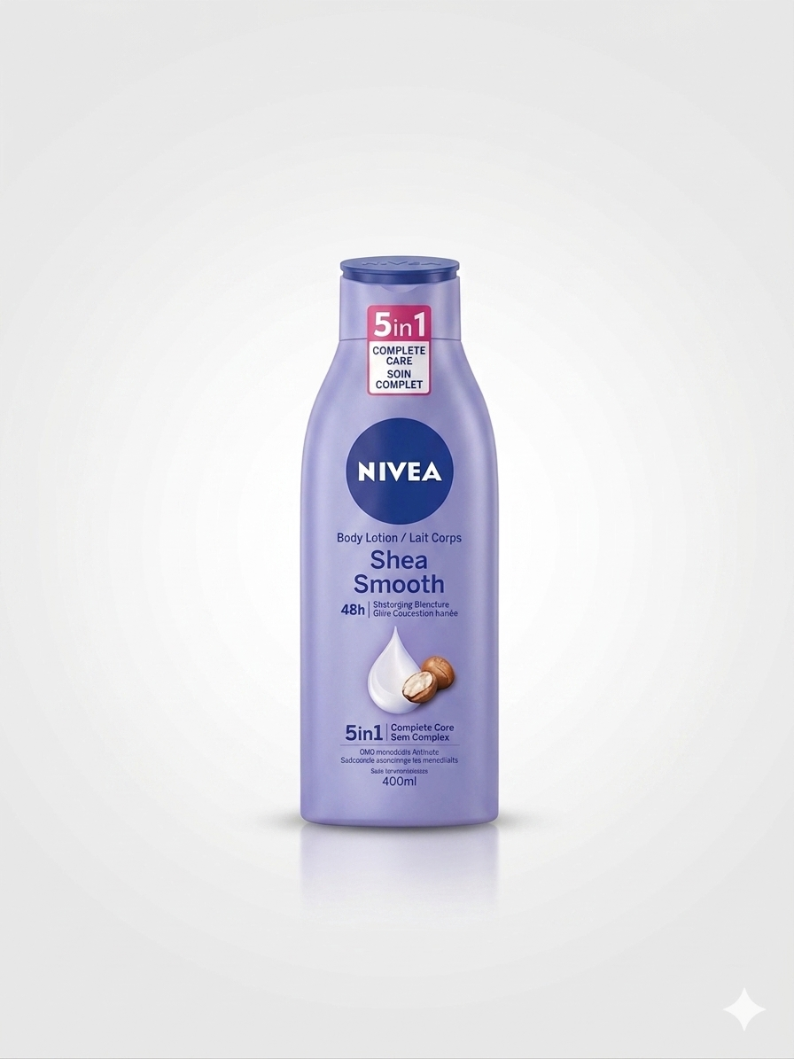 ✨ NIVEA Lait Corps Shea Smooth : 48h de Douceur Irrésistible & Soin Profond 400ml